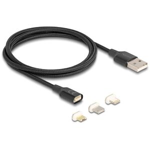 USB Ladekabel Set Magnetisch 3 in 1 8Pin Lighting USBMB/T-C
