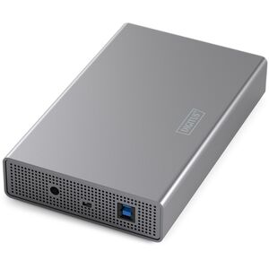 Obudowa USB 3.0 na dysk SSD/HDD 3.5 SATA III max. 16 TB z zasilaczem, aluminiowa