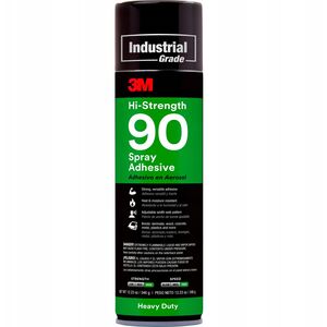 3MTM Σπρέι υψηλής αντοχής 90, Διαφανές, 500 ml, 12 τεμ/κτ