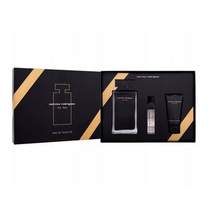 SET NARCISO RODRIGUEZ For Her EDT spray 100ml + BODY LOTION 50ml + EDT spray 10ml