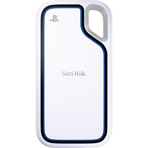 Dysk zewnętrzny SSD SanDisk Extreme Portable for PlayStation 5 1TB Biało-niebieski (SDSSDE62P-1T00-G25)
