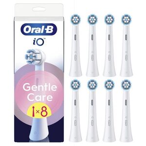 Oral-B iO Gentle Care replacement brushes 8pcs, white