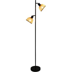 FLOOR LIGHT CORBO 2XE27 BAMBOO