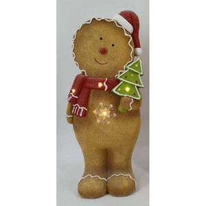 SANTA LILA Figura LED 19,5x13,5x43,5cmCIASTEK