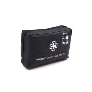 Pirmosios pagalbos rinkinys PVC dėkle (Juoda sp.)