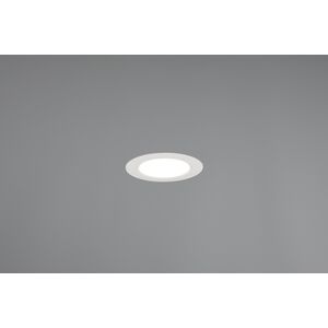 Recessed LED light TRIO VIRUNGA, IP44 6W 900lm 2300/3000/4000K white O11x8.5cm