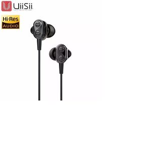 UiiSii Premium Hi-Res Original Earphones with Microphone and Volume Control / 3.5mm / 1.2m
