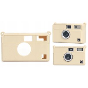 Futerał Etui Pokrowiec Case Silikon Kodak Ektar / H35 / H35n / Ultra F9 / Beżowy