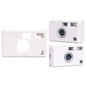 Futerał Etui Pokrowiec Case Silikon Kodak Ektar / H35 / H35n / Ultra F9 / Biały