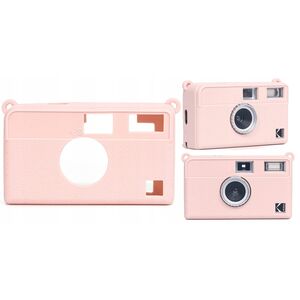 Futerał Etui Pokrowiec Case Silikon Kodak Ektar / H35 / H35n / Ultra F9 / Różowy