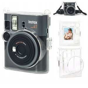 Futerał Sztywny Etui Pokrowiec Case Osłona Do Fuji Fujifilm Instax Mini 41 / Przezroczyste