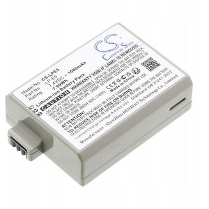 Akumulator Bateria Typ Lpe5 Lp-e5 Do Canon Eos 1000d 450d 500d Kiss F X2 X3 / Cs-lpe5