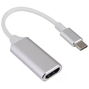 RoGer Multimedia Adapter USB-C to HDMI (4K @ 30Hz, 1080P @ 60Hz) Silver