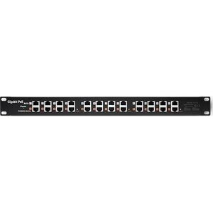 Qoltec Patch panel RACK 12 portów PoE Czarny (54478)