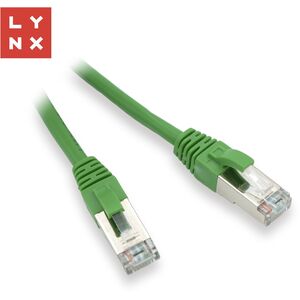 LYNX FTP patch kabel Cat5e PVC, CCA, 20m, zelený