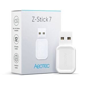 Aeotec Z-Stick 7, Wired, Wireless, Z-Wave, 868.42 MHz, 150 m, White