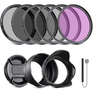 Neewer 58 MM Professional Lens Filter Accessory Kit