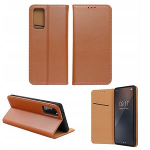 Kabura SMART PRO Book skórzana do IPHONE 17 brązowy