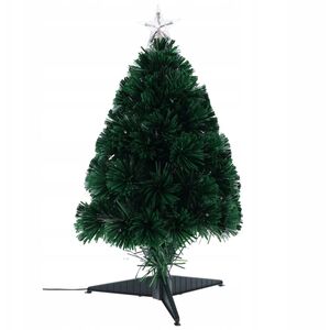 Choinka dekoracyjna z włókien światłowodowych, 60 cm