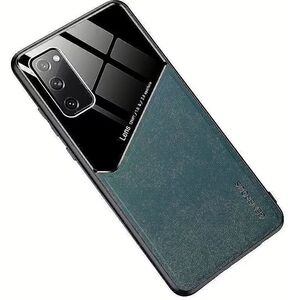 Θήκη Πλάτης από Δέρμα Mocco Lens για το Apple Iphone 12 Mini Πράσινο
