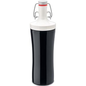 Butelka z korkiem czarna 425 ml