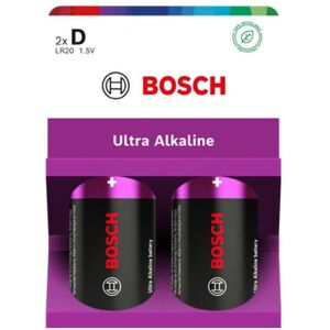 ΜΠΑΤΑΡΙΑ BOSCH 2ΤΜΧ D ULTRA ΑΛΚΑΛΙΚΗ LR20UA2B/00
