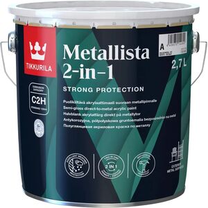 ΧΡΩΜΑ METALLISTA 2IN1 A ΛΕΥΚΟ 2.7L