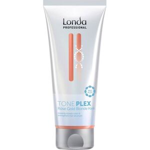 LONDA PROFESSIONAL_Tone Plex Rose Gold Blonde Mask maska odświeżająca ciepłe odcienie włosów blond 200ml