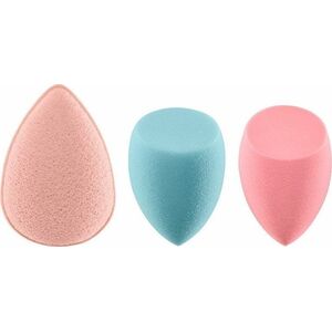 Real Techniques Gąbka do Makijażu Real Techniques Pro-Matte Poreless Perfection Wielokolorowy (3 pcs)