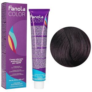 Fanola Fanola, Crema Colore, Permanent Hair Dye, 5.2 Light Chestnut Violet, 100 ml For Women