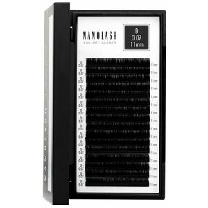 Zestaw sztuczne rzęsy Nanolash VOLUME LASHES Doczepy 11 mm