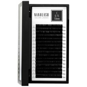 Zestaw sztuczne rzęsy Nanolash VOLUME LASHES Doczepy 10 mm