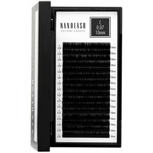 Zestaw sztuczne rzęsy Nanolash VOLUME LASHES Doczepy 10 mm