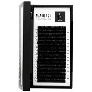 Zestaw sztuczne rzęsy Nanolash VOLUME LASHES Doczepy 9 mm