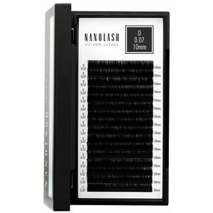 Zestaw sztuczne rzęsy Nanolash VOLUME LASHES Doczepy 10 mm