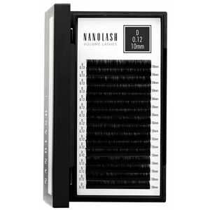 Zestaw sztuczne rzęsy Nanolash VOLUME LASHES Doczepy 10 mm