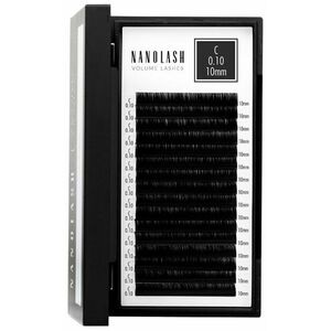 Zestaw sztuczne rzęsy Nanolash VOLUME LASHES Doczepy 10 mm