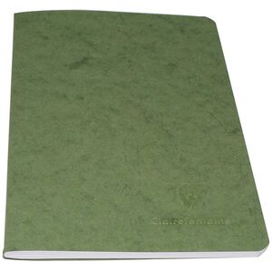 Clairefontaine "Age Bag" Πράσινο Σημειωματάριο A5, 96 σελίδες/48 φύλλα, 90 γραμμάρια λευκό χαρτί, γραμμωμένο, χαρτονένιο κάλυμμα