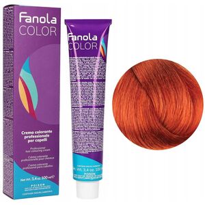 Fanola Color Krem koloryzujący Farba do włosów 100ml Light Blonde Int.Copper (8.44)