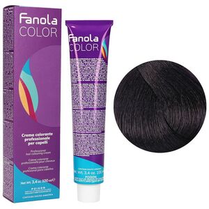 Fanola Color Krem koloryzujący Farba do włosów 100ml Chestnut Intense Violet (4.22)