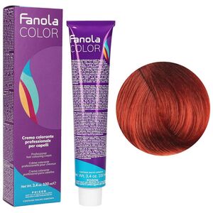 Fanola Color Krem koloryzujący Farba do włosów 100ml Dark Blonde Copper Red (6.46)