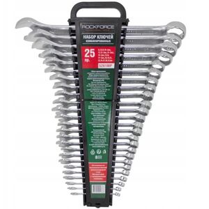 ROCKFORCE OPEN-END WRENCH SET OF 25 PIECES (6-32mm)