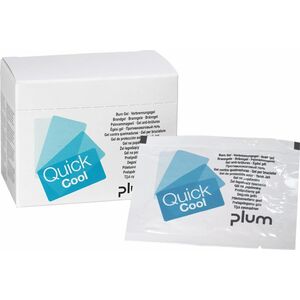 Plum PLQUICKCOOL - Żel na oparzenia QuickCool zastosowanie w przypadku drobnych oparzeń zawiera olejek z drzewa herbacianego - 18 saszetek