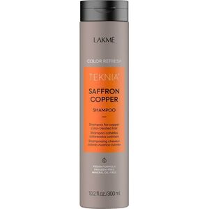 Lakme Teknia Saffron Copper Shampoo Refresh szampon odświeżający kolor do włosów miedzianych 300ml