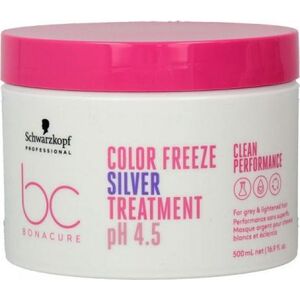 Schwarzkopf Maska do Białych Włosów Schwarzkopf Bonacure Color Freeze Silver  (500 ml) pH 4.5