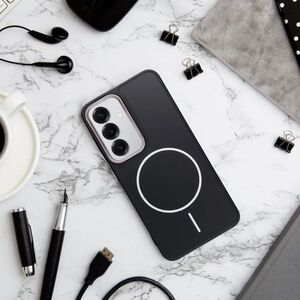 Θήκη FRAME MAG COVER συμβατή με MagSafe για SAMSUNG S25 PLUS μαύρο