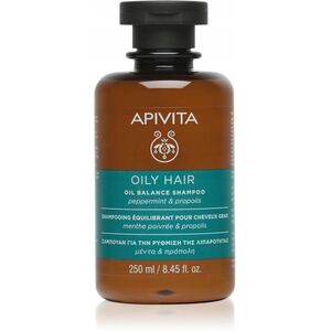 APIVITA_Oil Balance Shampoo with Peppermint &amp| Propolis szampon regulujący przetłuszczanie z Miętą i Propolisem 250ml