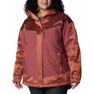 Γυναικείο μπουφάν Columbia Point Park Insulated Jacket - faded peach sheen/beetroot