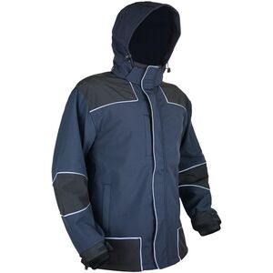 Work jacket SOFTSHELL, blue, size 2XL