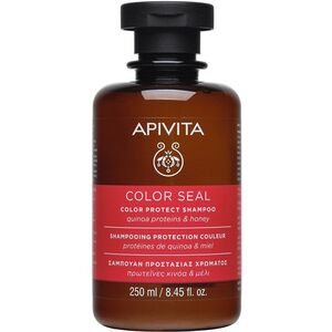 Apivita Color Seal Color Protect Shampoo szampon chroniący kolor z Proteinami Quinoa i Miodem 250ml
